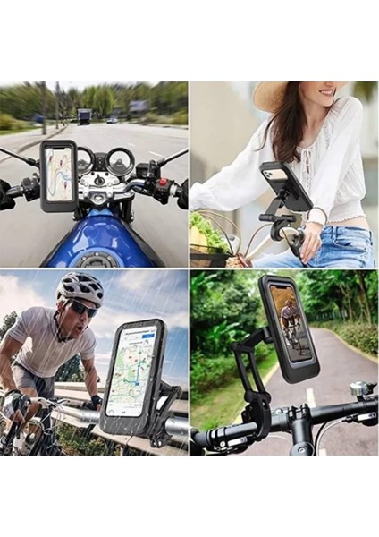 Oto Aksesuar Motorsiklet ve Bisiklet Telefon Tutucu indirimleri