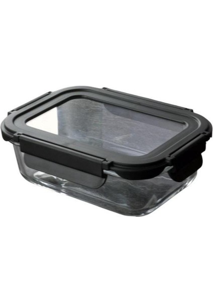 Kilitli Cam Saklama Kabı 600 ml