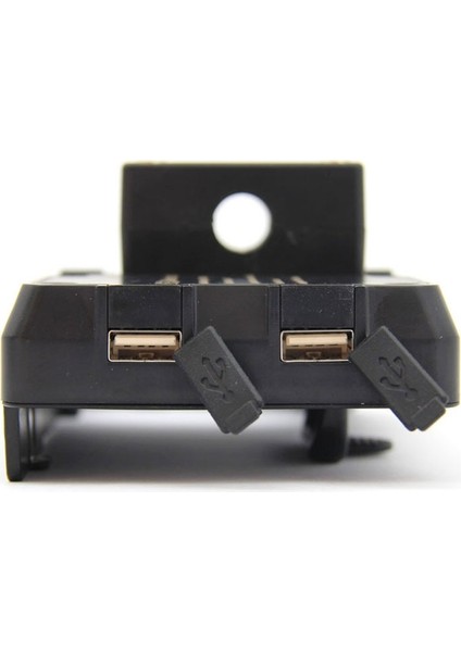 Motosiklet Cep Telefonu Tutucu USB Şarj Braketi (Yurt Dışından)