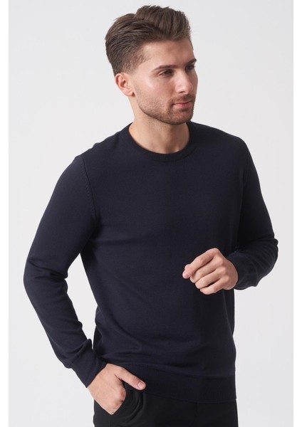 Rio De Janeiro WTRK1000 O Yaka Slim Fit Pamuklu Triko Laci modelleri