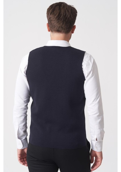 Campinas 202438 Slim Fit Pamuklu Yelek Triko Laci fırsatları