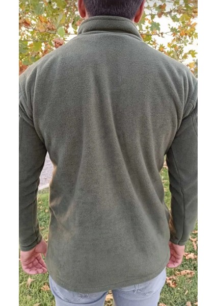 Softshell Haki Polar Cepli Autdoor Polar