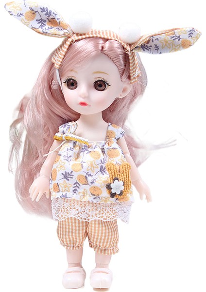13 Eklemler Molly Kız Bebek 17CM Barbie Prenses Hediye Kutusu Seti (Yurt Dışından)