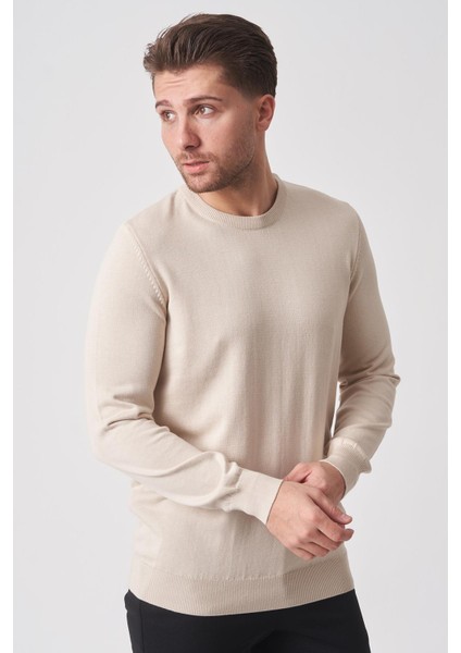 Rio De Janeiro WTRK1000 O Yaka Slim Fit Pamuklu Triko Keten modelleri