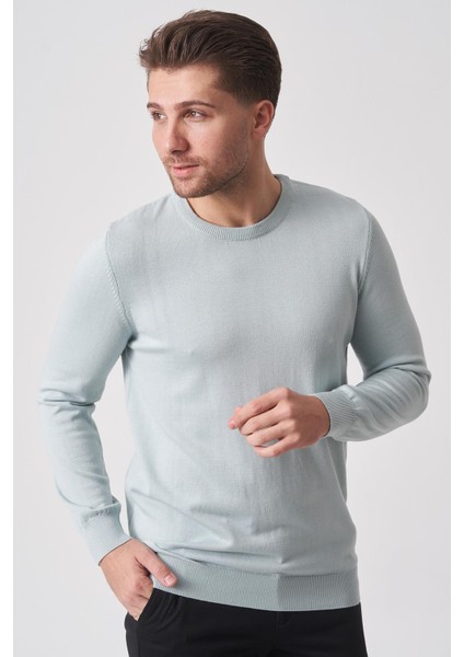 Rio De Janeiro WTRK1000 O Yaka Slim Fit Pamuklu Triko B.mavi modelleri