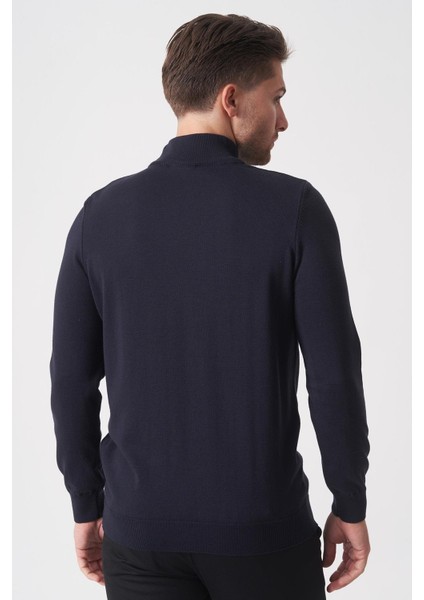 Salvador 1010 Basic Slim Fit Pamuklu Yarım Balıkçı Triko Laci fırsatları
