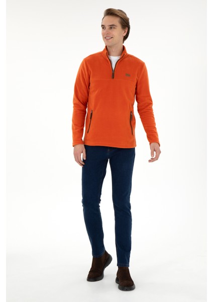 Erkek Kiremit Sweatshirt 50290609-VR031 fırsatları