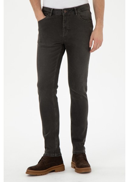 Erkek Kahverengi Pantolon (Jean) 50290070-VR029 fiyatları