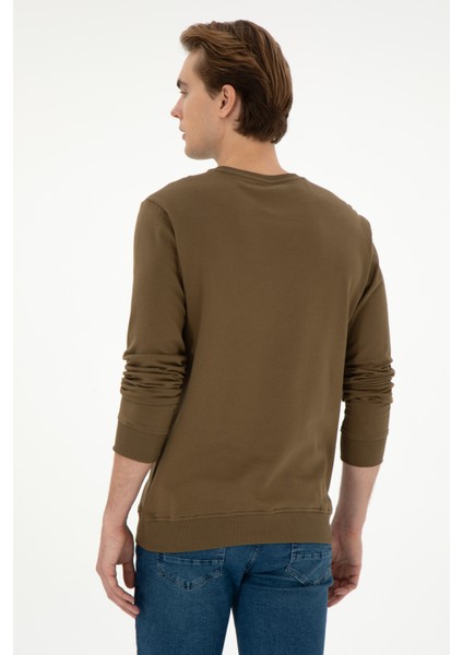 Erkek Haki Sweatshirt 50293742-VR027 indirimleri