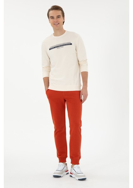 Erkek Krem Sweatshirt 50290260-VR071
