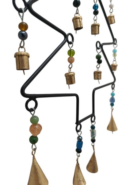 Metal Yılbaşı Ağacı Çan Yılbaşı Süs Parti Dekoru fırsatları