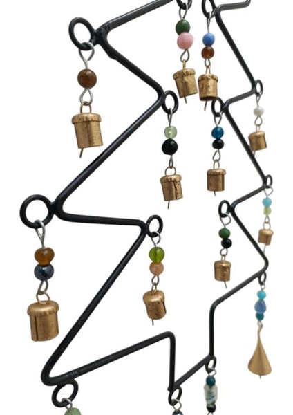 Metal Yılbaşı Ağacı Çan Yılbaşı Süs Parti Dekoru indirimleri