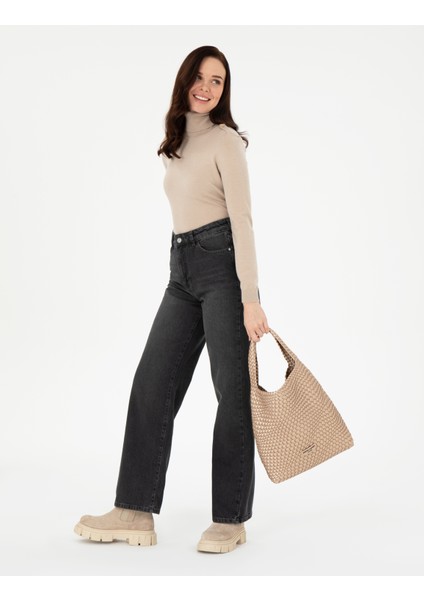 Kadın Altın Kol Çantası 50307557-VR096