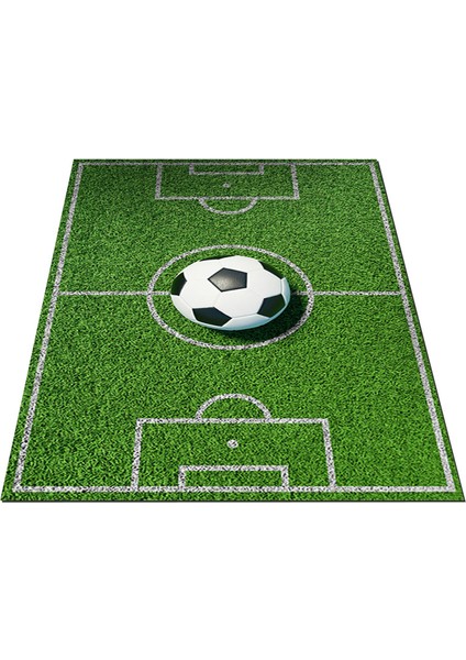 Spor Saha Halıları Çocuk Oyun Halıları Erkek Kız Giriş Yolu Başucu Yemek Odası 50CMX80CM Top (Yurt Dışından)