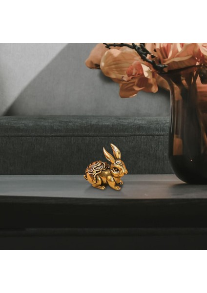 Minyatür Tavşan Heykeli Tavşan Figürleri Feng Shui Dekor Odası Dekoru Için (Yurt Dışından) fırsatları
