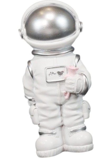 Icı Heykeli Spaceman Heykelcik Kitaplı Için Dış (Yurt Dışından)
