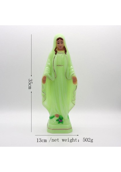 Katolik Heykelcik Şekil El Yapımı 35X13 cm A (Yurt Dışından) fırsatları