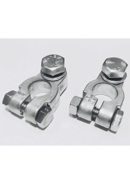 Kurşun Kutupbaşı 10MM(+)(-) Krom Civatalı Marin Akü Kutupbaşı