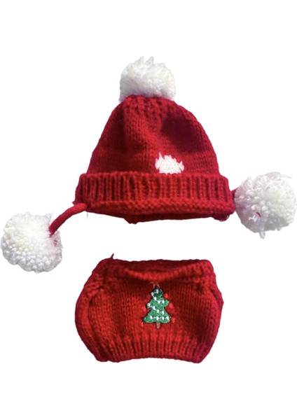 Mini 6 Inç Giysileri Çocuklar Için Noel Canlı Giysileri Kolye B (Yurt Dışından)