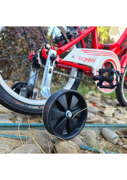 Ponny - 16'' Jant Çocuk Bisikleti - Bayrak Kırmızı