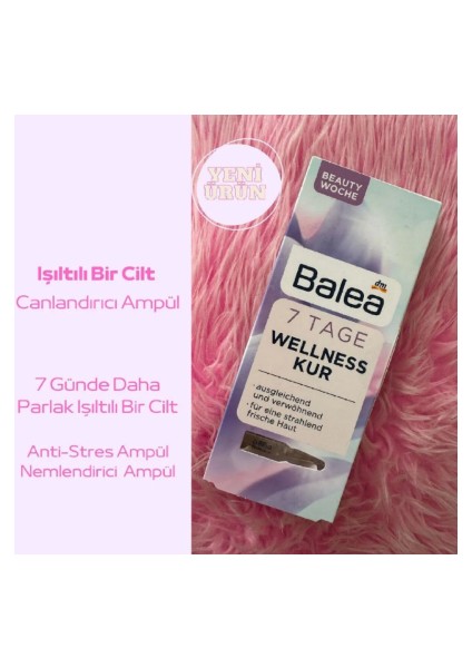 Dm 7 Tage Günlük Sağlıklı Yaşam Ampül Serum Alman Kalitesi 7 x 1ml