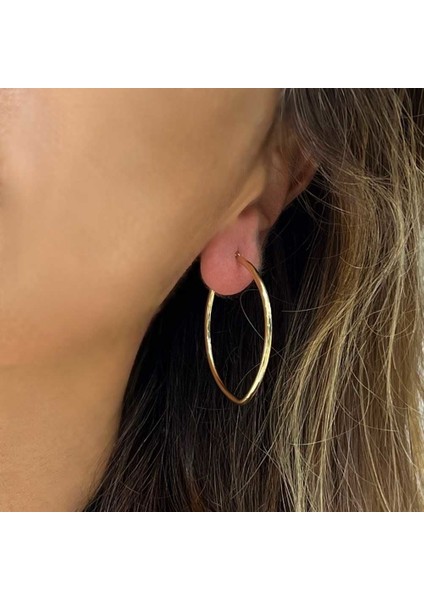 Oval Halka Küpe – KP00820