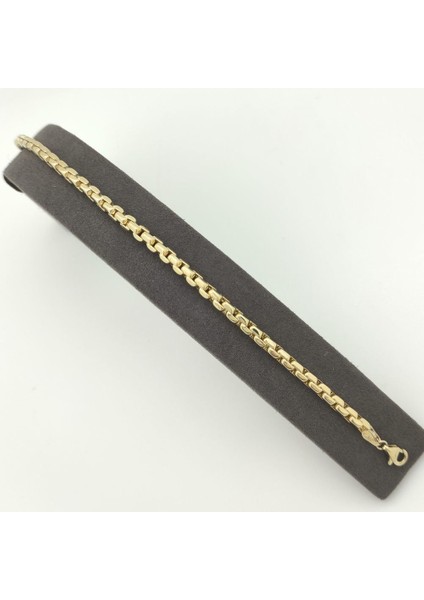 Traşlı Doç Zincir Bileklik - BLK0860