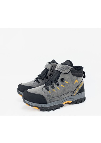 Çocuk Erkek Füme Oranj Su Geçirmez Içi Yünlü Fermuarlı Bot fiyatları