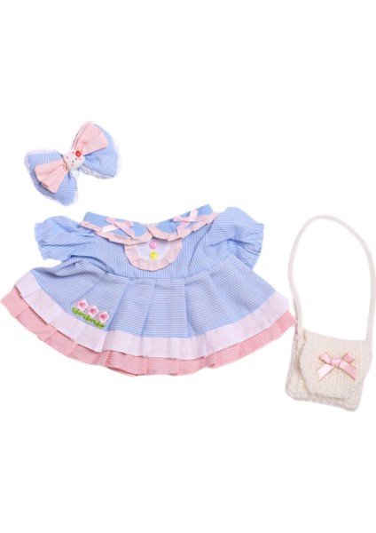 38CM Giysileri Anime Figür Mavi (Yurt Dışından)
