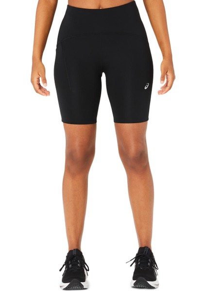 Road High Waist 8ın Sprinter Kadın Siyah Bisikletçi Taytı 2012C967-001