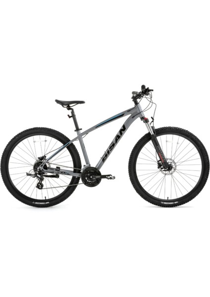 Mtx 7300 - 29 Jant 17'' 43 cm Kadro Dağ Bisikleti - Metalik Gri Mavi