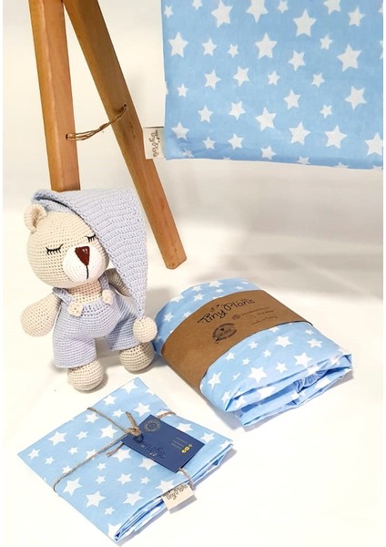 Lastikli Bebek -Çocuk Çarşaf Yastık Kılıfı Takımı