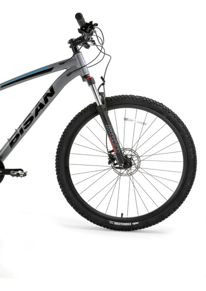Mtx 7300 - 27.5 Jant 17'' 43 cm (M) Kadro Dağ Bisikleti - Metalik Gri Mavi fiyatları