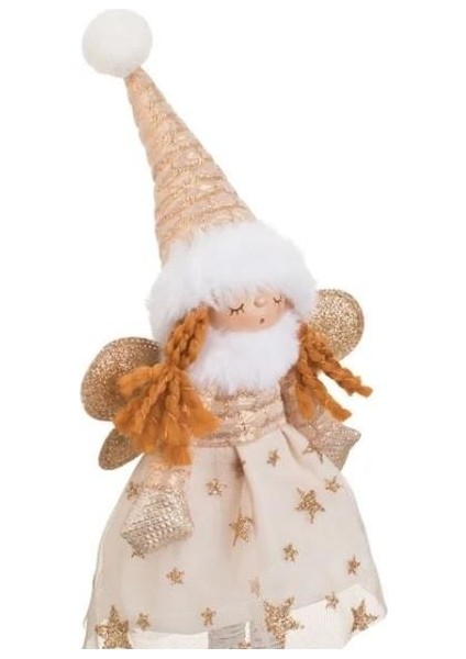 Krem Peri Kızı Dekor 37 cm modelleri