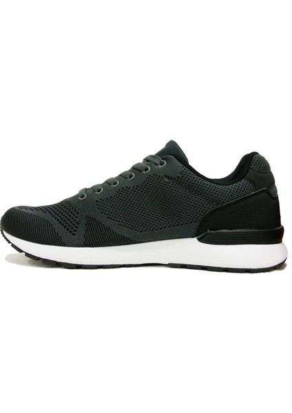 Gri Beyaz Sneakers Bağcıklı Spor Ayakkabı modelleri