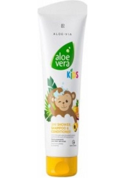 Aloe Vera Kids Çocuklar Için 3’ü 1 Arada Saç ve Vücut Şampuanı 250ML