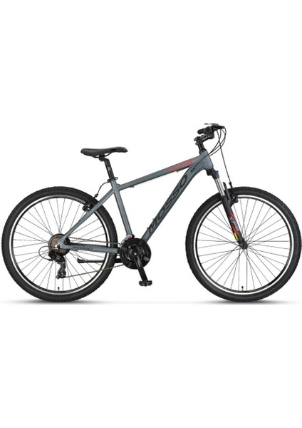 Wildfire V - 27.5'' Jant 20'' (Xl) Kadro Dağ Bisikleti - Koyu Gri Kırmızı