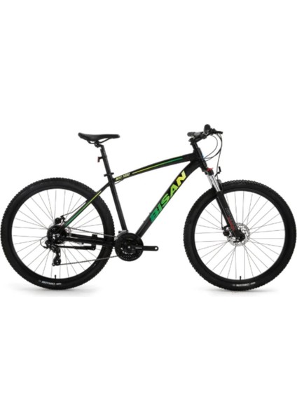 Mtx 7200 Md - 27.5 Jant 17'' 43 cm ( M - L ) Kadro 24 Vites Dağ Bisikleti - Siyah Yeşil