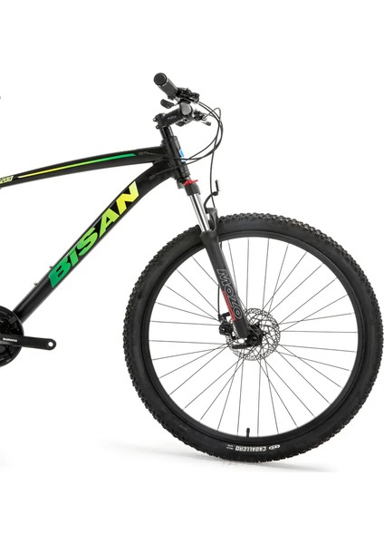 Mtx 7200 Md - 27.5 Jant 17'' 43 cm ( M - L ) Kadro 24 Vites Dağ Bisikleti - Siyah Yeşil fiyatları