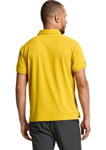 Tech Pique Polo Erkek Sarı Tişört fiyatları