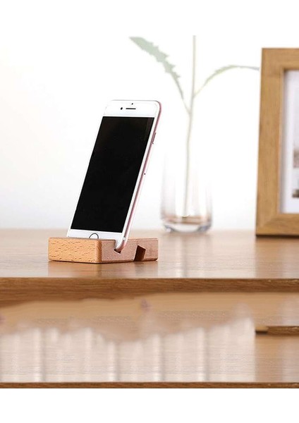 Ahşap Cep Telefonu ve Tablet Standı 711596