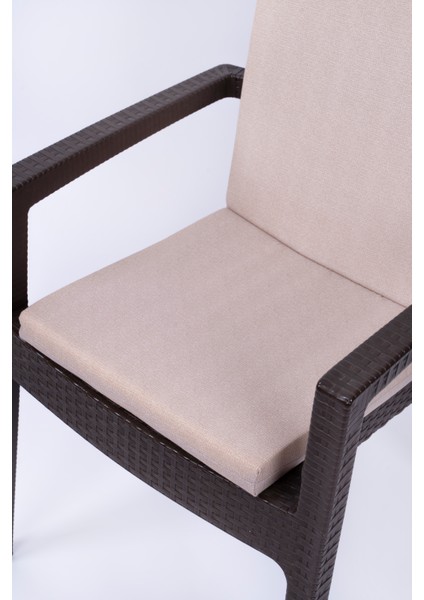 Papatya Süngerli Arkalıklı Sandalye Minderi Özel Dikişli Bağcıklı 40X80 cm fiyatları