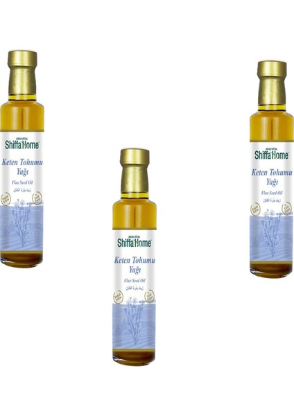 Keten Tohumu Yağı 250 ml x 3 Adet