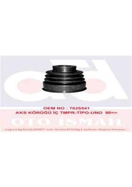 410421 Aks Körüğü Iç Tempra Tipo Uno 90- 7625541
