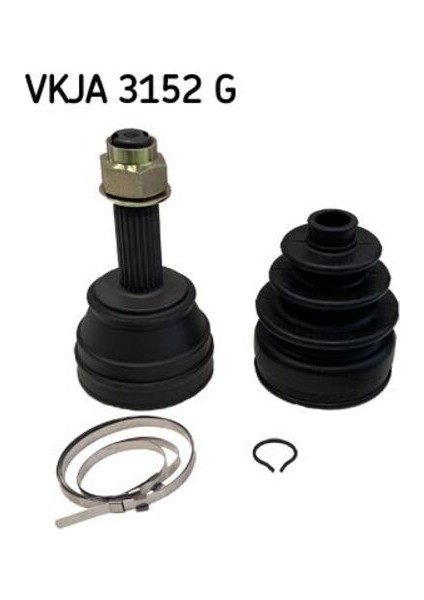 VKJA3152G Aks Kafası Diş Palio Albea 1.6 16V (Diş Freze 22 Iç Freze 22 Conta Capı 52MM Uzunluk 151.5MM) (Fı 804) 46307122