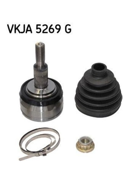 VKJA5269G Aks Kafası Diş Transporter T5 1.9tdı 105HP 03-08 7H0498099