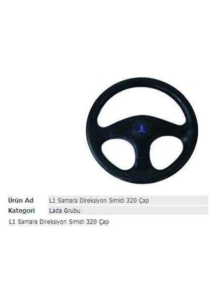 0090 Direksiyon Simidi Çap 350 Samara 00044