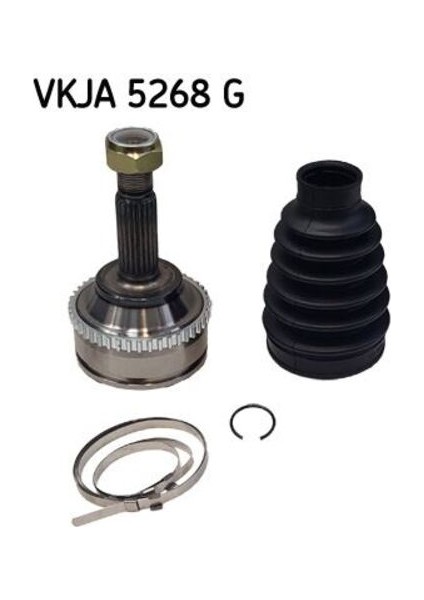 VKJA5268G Aks Kafası Abs'li Megane I (Diş Freze 21 Iç Freze 30 Abs Halka Sayısı 44) 7701352471