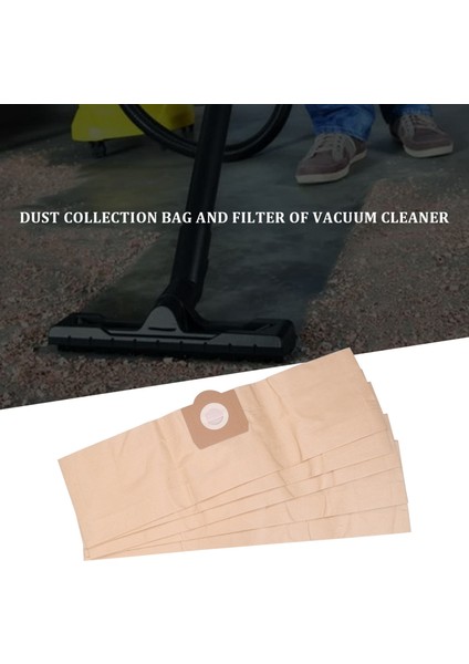 5x Toz Torbası 1x Filtre Karcher Wd3 Premium Wd 3,300 M Wd 3,200 WD3.500 P 6,959-130 Elektrikli Süpürge (Yurt Dışından)