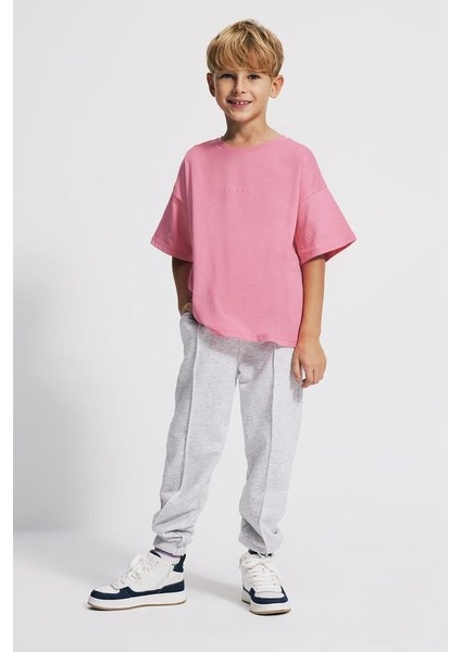 (Kids) Oversize Fit Unisex Organik Pamuk T- shirt modelleri